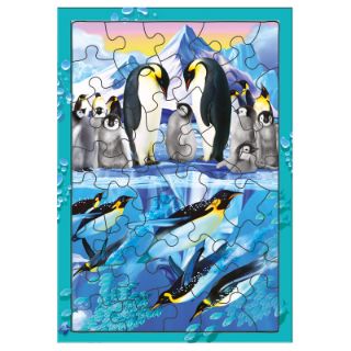 Obrázek z Puzzle 3D 34x23cm 40 dílků - tučňáci (12) 